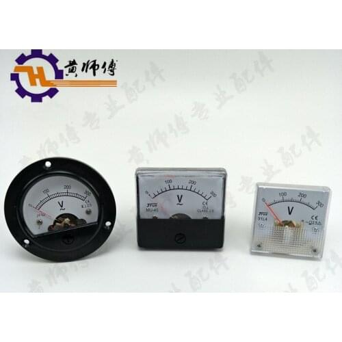 Gasoline Generator Accessories 2.8kw 3kW 6.5kW 8kW Single-Phase Three-Phase Square round Voltmeter