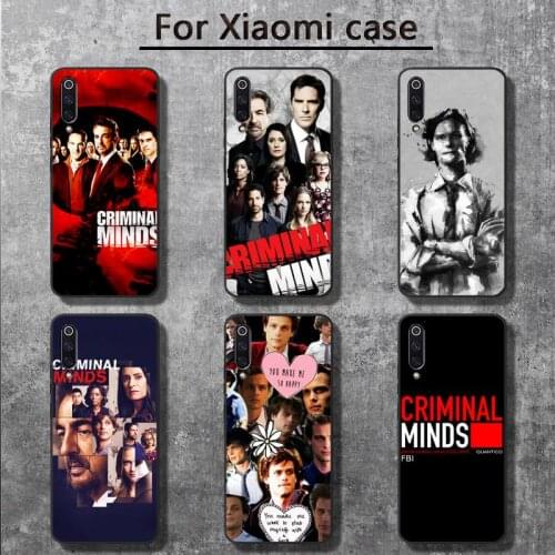 Criminals Minds Phone Case Phone Cases for Xiaomi mi 6 6plus 6X 8 9SE 10 Pro mix 2 3 2s MAX2 note 10 lite Pocophone F1