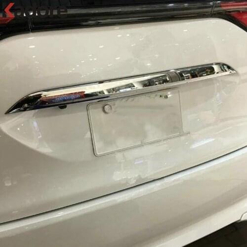 For Toyota Estima Previa Tarago 2016 ABS Chrome Rear Tailgate Trunk Lid Cover Trim Car Stickers Exterior Accessories