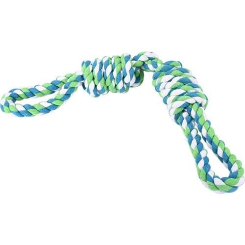Dog Rope Toy Bite Resistant Cat Interactive Toy Puppy Teething Toy Kitten Chew Toy Pet Training Toy Dogs Bite Rope Pet Supply