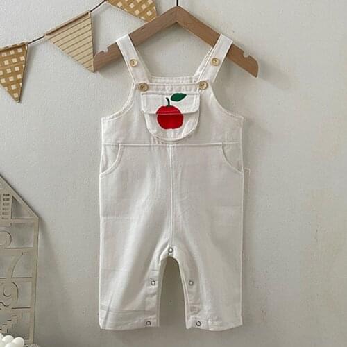 Newborn Baby Girls Cowboy Jumpsuit Overall Spring Autumn Baby Girls Clothes Toddler Baby Girl Romper Denim Suspenders