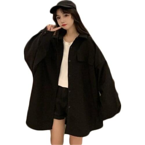 Spring Autumn Womens Jackets New Arrivals Large Size Female Coats Solid Casual Long Sleeve Lady Clothes Woman Outerwear Mujer