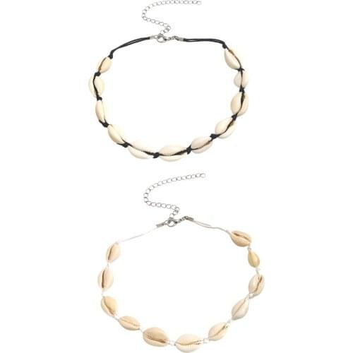 Hot Fashion Beach Shell Necklace Women and Girls Popular Seashell Clothing Jewelry Accessories Lovers Gift цепи на шею