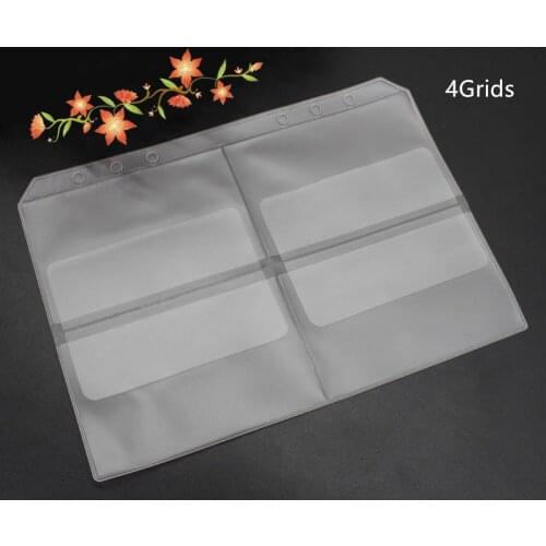 New Arrival Scrapbooking Craft Cutting Dies Organizer Stamps Collection PVC Inner Pages Plastic Storage Pockets Drop Shipping