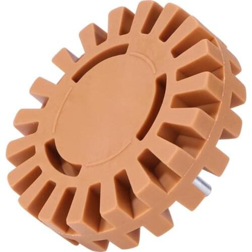 Pneumatic Car Sticker Film Glue Remover Pinstripe Decal Eraser Rubber Disk Paint Cleaner Car Wash Cleaning Polish Auxiliary Tool