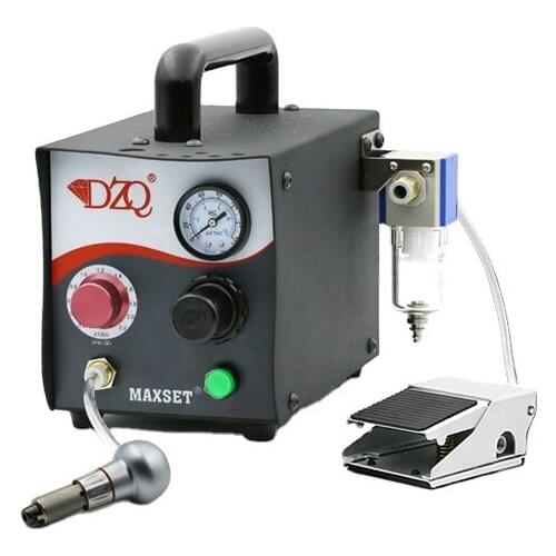 ZQ-10289B 60W 110V-230V portable pneumatic engraving cutting machine for jewelry