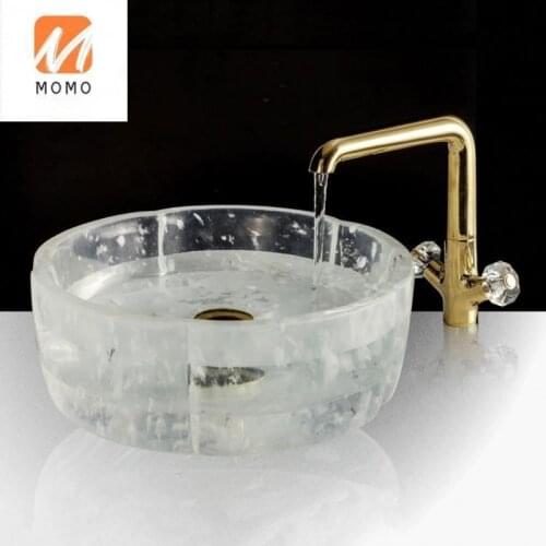 Faucet Hot and Cold L Wash Ceramic Sink Palici Bathroom Art Basin Bathroom Sink
