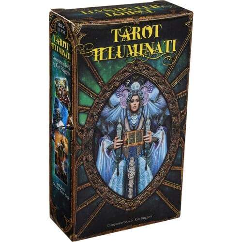 Tarot Illuminati Tarot Board Game Toys Oracle Rider Waite Divination Prophet Prophecy Card Poker Gift Prediction Oracle