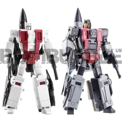 【In Stock】Zeta Toys Superitron Mini ZC-01 Downthrust Skydive ZC-02 Airstrike Airraid 3rd Party G1 Transformation Toy