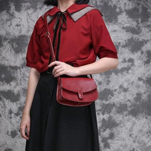 YourSeason Genuine Leather Crossbody Bag For Ladies 2021 Casual Nature Soft Cowhide Female Versatile Shoulder Bags Handmade