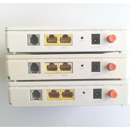 100pcs Lot Sell HG8120C 2FE EPON XPON GPON Used Secondhand Terminal House Model Fiber Optic ONU ONT English Firmware