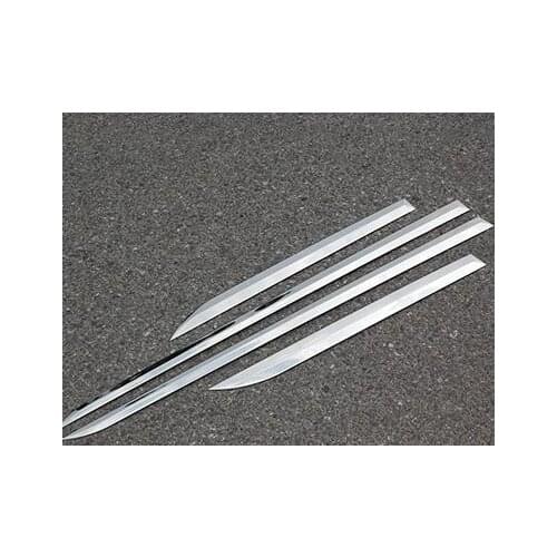 For Toyota Camry 2012- 2017 stainless steel Chrome Outer Side Door Body Moulding Streamer Strip Cover Trims Decoration 4Pcs