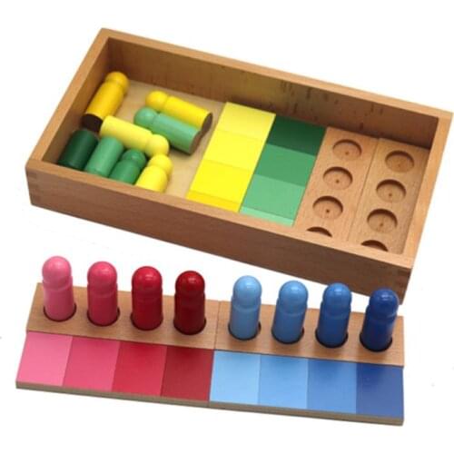 Montessori Gradient Color Similarity Sorting Matching Game Wooden Kids Educational Sensorial Toy Gifts