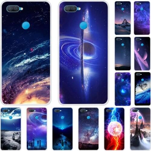 For OPPO A12 Fitness Phone Case Phone Cover Phone Shell Softness TPU With Star Sky Pattern