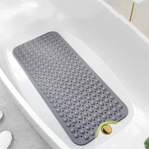 Rubber Anti-slip Mat Carpet Bathroom Mat Shower Mat Baby Safety Bath Mat Quick-drying Suction Cup Round Bead Massage Mat