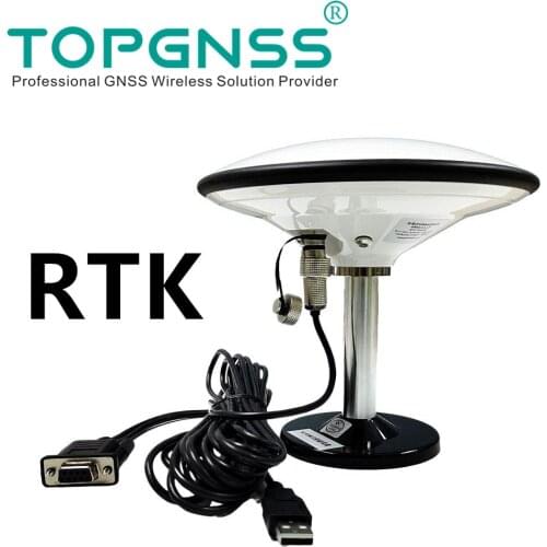 RTCM3.3 TOPGNSS TOP168 DB9 RS232 level 3.3V-5V RTK GPS high precision centimeter level GNSS GPS GLONASS GALILEO output NMEA0183