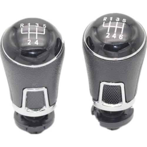 For VW POLO 6Q 9N 9N3 2002 2003 2004 2005 2006 2007 2008 2009 Manual 5 Speed 6 Speed Car Gear Shift Knob Stick Handle Level