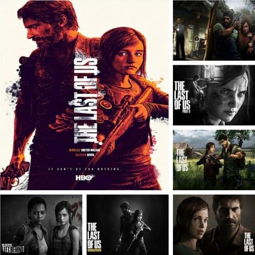 The Last of Us Game 5D Diamond Painting Crystal Art Full Drill Cross Stitch Kit Mosaic Rhinestones Picture Embroidery Home Decor