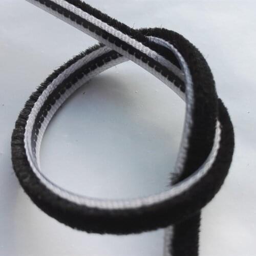 Window Door Brush Seal Wool Pile Seals Weatherstrip Sliding Sash Brush 5mm 5.1mm 7mm Black Odd