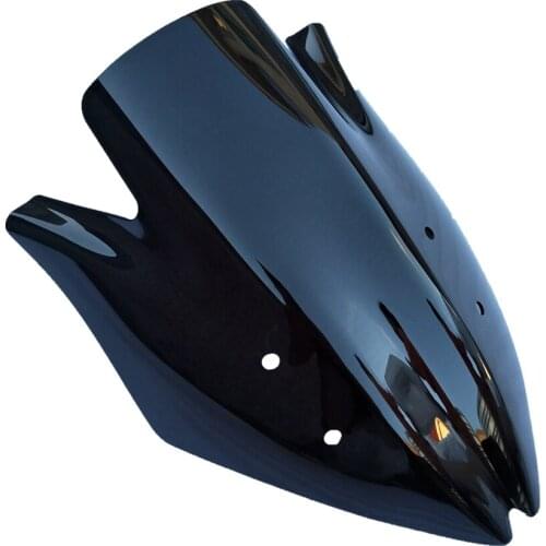 Motorcycle High Quality Black Windshield Bubble Windscreen Wind Deflectore For Kawasaki Z1000 2007 2008 2009 07-08-09