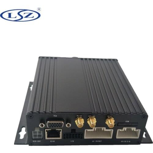 6CH MDVR 4G GPS dual SD card high-definition on-board video technology to support shockproof vehicle monitoring host
