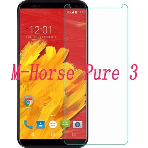 Smartphone Tempered Glass for M-Horse Pure 3 pure3 9H Protective Film Screen Protector cover phone