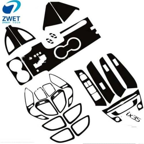 ZWET ix35 Car Driving on the right side of Special Stickers For ix35 carbon fiber sticker For HYUNDAI2015~2017