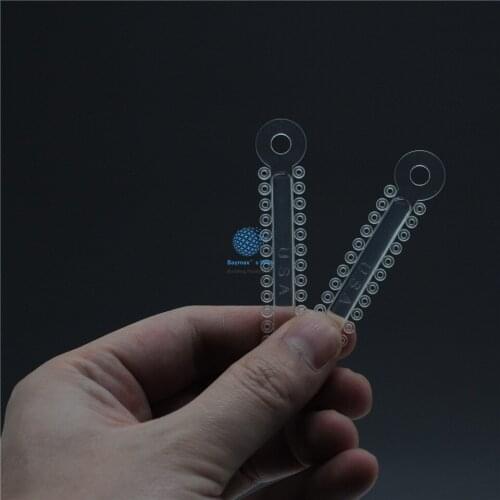 1*1040 Dental Orthodontics Elastic Elastomeric Ligature Ties Bands Brace Clear For Dentist Lab Supplies