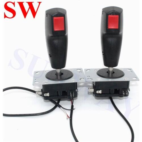 2PCS Game Coin operated shooting flying joystick spare parts /arcade video machine /simulator fighting machine / Flying joystick