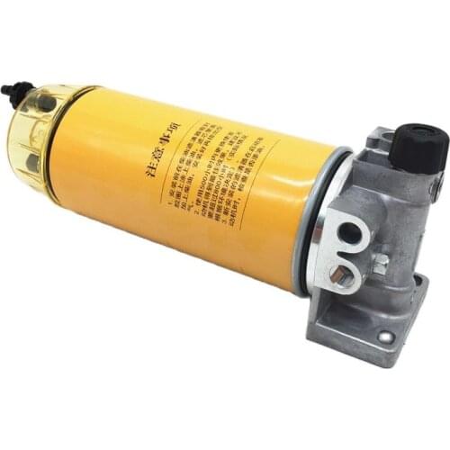 For excavator Volvo EC290 300 350D oil-water separator assembly diesel filter element hand oil pump base