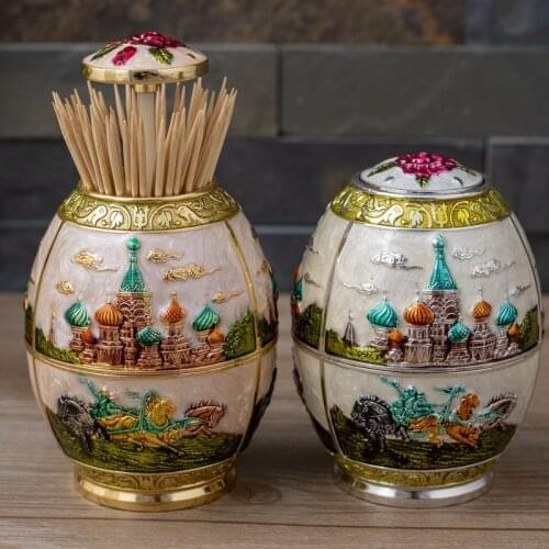 Creative Zinc Alloy Toothpick Holder Portable Retractable Toothpick Dispenser Retro Pop Up Toothpick Case Storage Organize