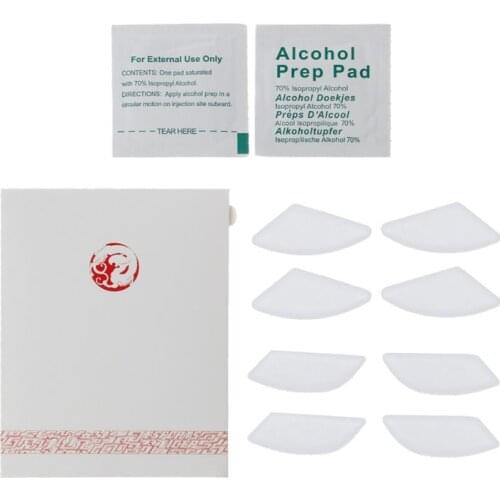 2 Sets/pack Tiger Gaming Mouse Feet Mouse Skate For Finalmoues ULTRALIGHT Air58 White Mouse Glides Curve Edge