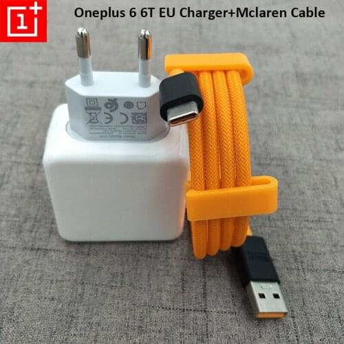 Oneplus 6 Dash Fast Charger Charger 5V 4A Fast Adapter Mclaren Cable USB Type C Cable For One plus 1+ 6T 6 5/5T/3/3T/2 7 7T Pro