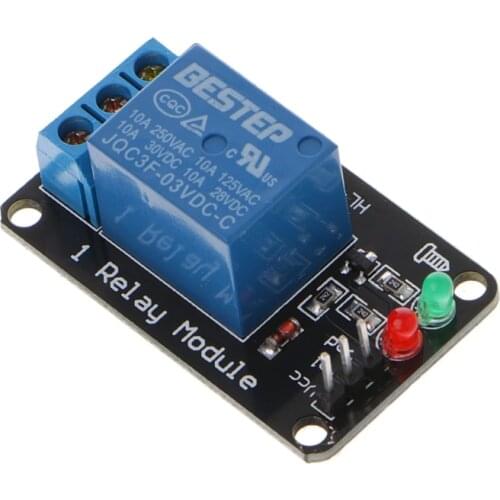 1PCS 1 Channel 3V Relay Module 3.3V Low Level Shooting with Lamp L4MB