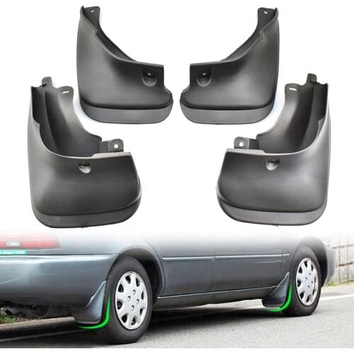 4pcs Car Mud Flaps For Toyota Corolla Sedan 1993-1998 E100 AE100 AE102 101 Mudguard Splash Guards Fender Mudflaps