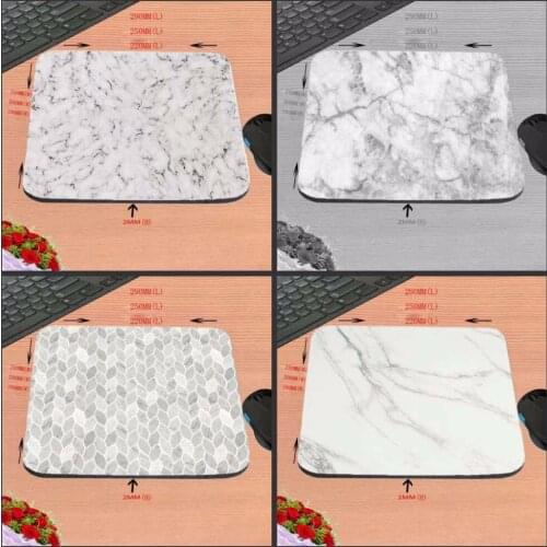 DIY Luxury print New Design Modern Faux Gold Glitter Marble Unique Desktop Pad Mousepads Computer Animation Mouse Mat Mice Pad