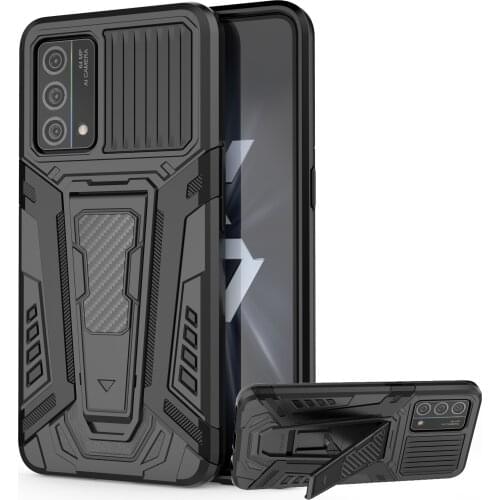 For Oppo K9 Case Magnetic Car Holder KickStand Bracket Shockproof Bumper Armor Back Cover For Oppo K9 Phone Case For Oppo K9