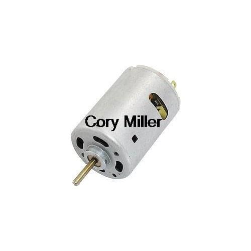 DC 12V 10000RPM 3mmx12mm Shaft 2 Pins 36mm Diameter Electric Power Motor