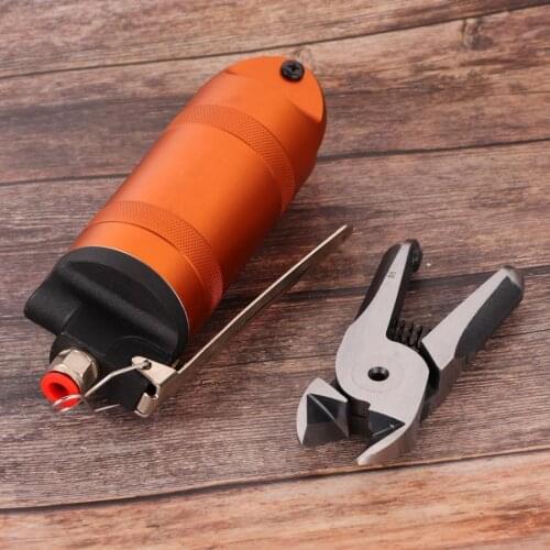 HS30-S7P Pneumatic Scissors Air Shears Copper Iron Stainless Steel Wire Cutting Tool With S7P Cutter Head Nonslip Knurled Ring