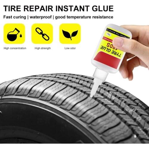 Car Adhesives Tire Repair Glue Sealers Super Caulk Car Rubber Repair Tire Glue Window Speaker Seal Tire Repair Glue Mighty