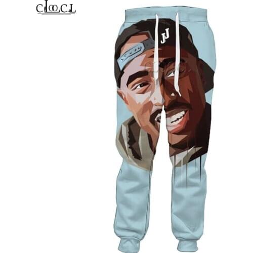 HX Rapper Amaru Shakur 2pac Tupac 3D Print Fashion Casual Trousers Men Women Sweatpants Streetwear Harajuku Pant Drop Shipping