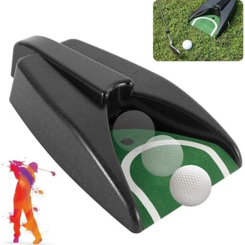 Golf Ball Return Exerciser Golf Putting Cup Golf Ball Kick Back Return Training Machine Outdoor Indoor Sport