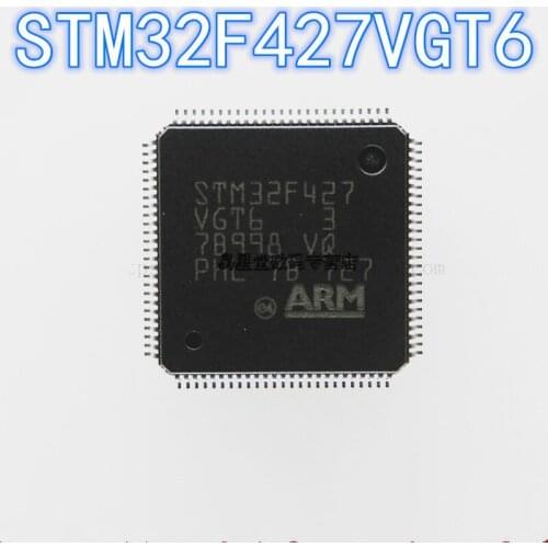 1PCS 100% new original authentic STM32F427VGT6 QFP-100 32F427VGT6 QFP100 32-bit microcontroller chip