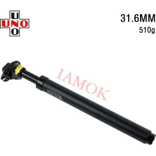UNO SP-380 Mountain Bike Light Black/Silver 27.2/30.9/31.6mm Seat Post Iamok 350mm Seatpost Shockproof Bicycle Parts