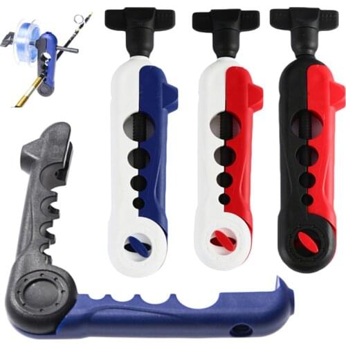 Universal MiniFishing Line Spooler Adjustable For Various Sizes Rod Bobbin Reel Winder Portable Board Spool fish Line Wrapper