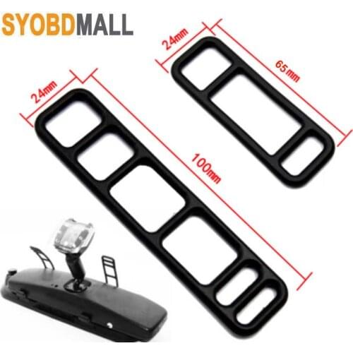 Rearview Mirror Silicone Strap New Universal Car Driving Recorder 85mm Silicone Strap Mobile Phone Recorder 100mm Silicone Strap