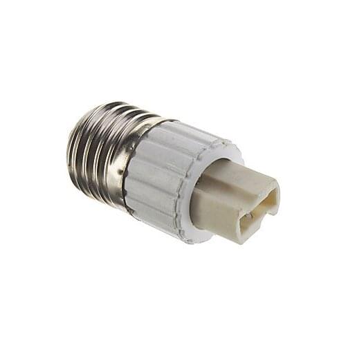 IWHD Adapter E27 To G9 Splitter Bulb Light Socket Converter Lighting Accessory Creamic