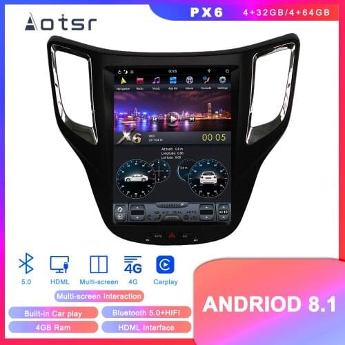Android 8.1 Vertical Screen Tesla Styel Car DVD Player GPS Navigation For Changan CS35 Auto Stereo Radio Multimedia Player Unit