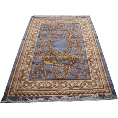 Large Floral Antique French Savonnerie Carpet Folk Art On Handmade Runner Rugs Home Decorechinese aubusson rug