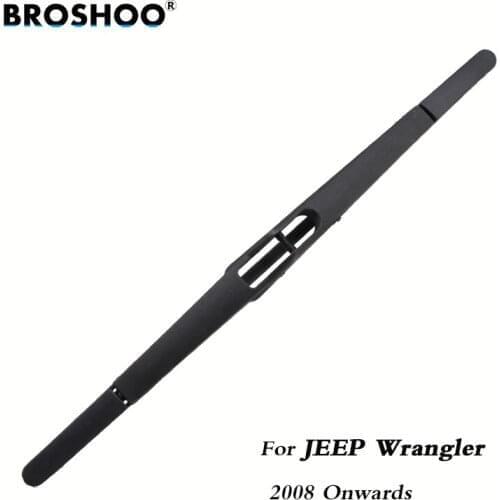 BROSHOO Car Rear Wiper Blade Back Windscreen Wiper Arm For JEEP Wrangler Hatchback (2008 Onwards) 320mm,Windshield Auto Styling